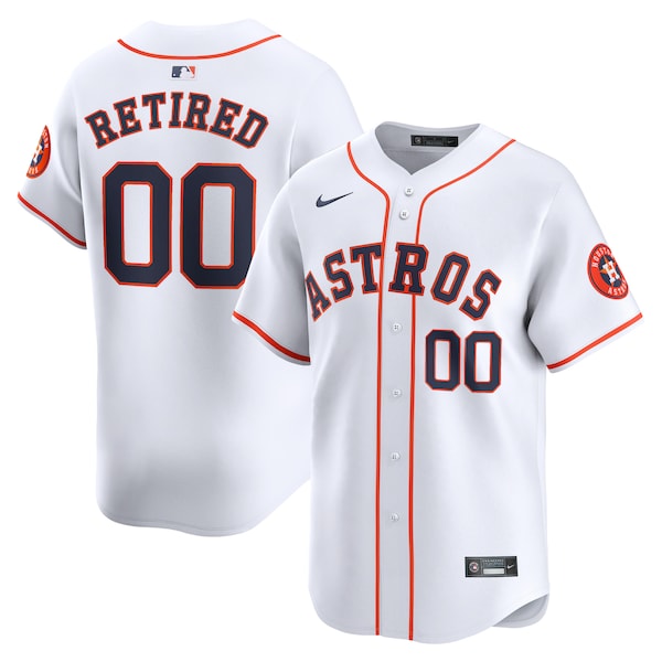 Houston Astros Nike Home Limited Pick-A-Player Retired Roster Jersey - White