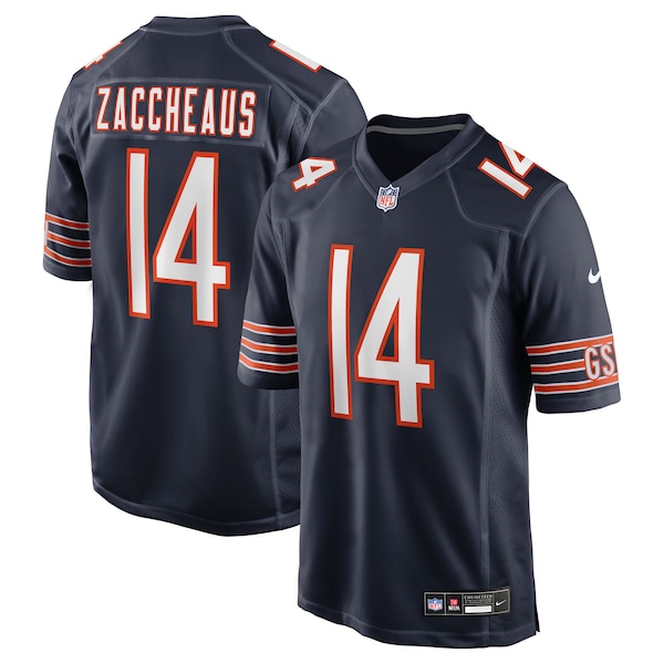 Olamide Zaccheaus Chicago Bears Nike Team Game Jersey -  Navy