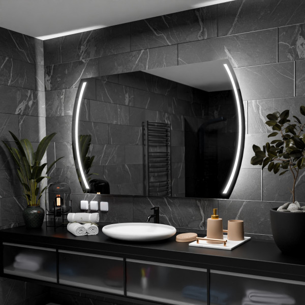 Lustro Podświetlane Led Kair - 80Cm, 50Cm