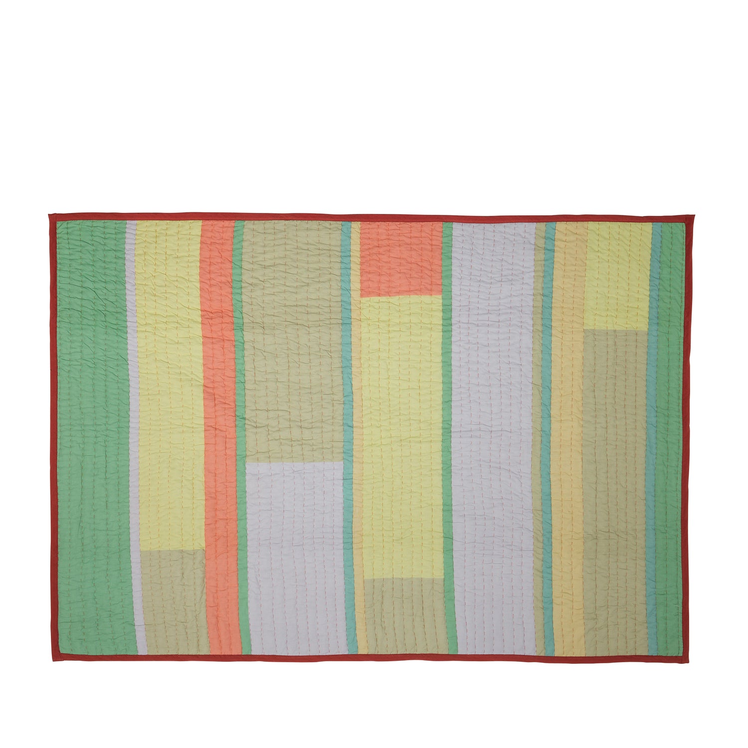 Hübsch plaid Pavilion - katoen - 140x200cm
