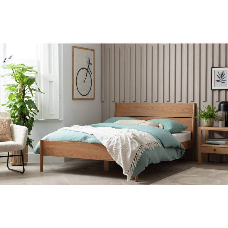 Habitat Scottie Double Bed Frame - Oak