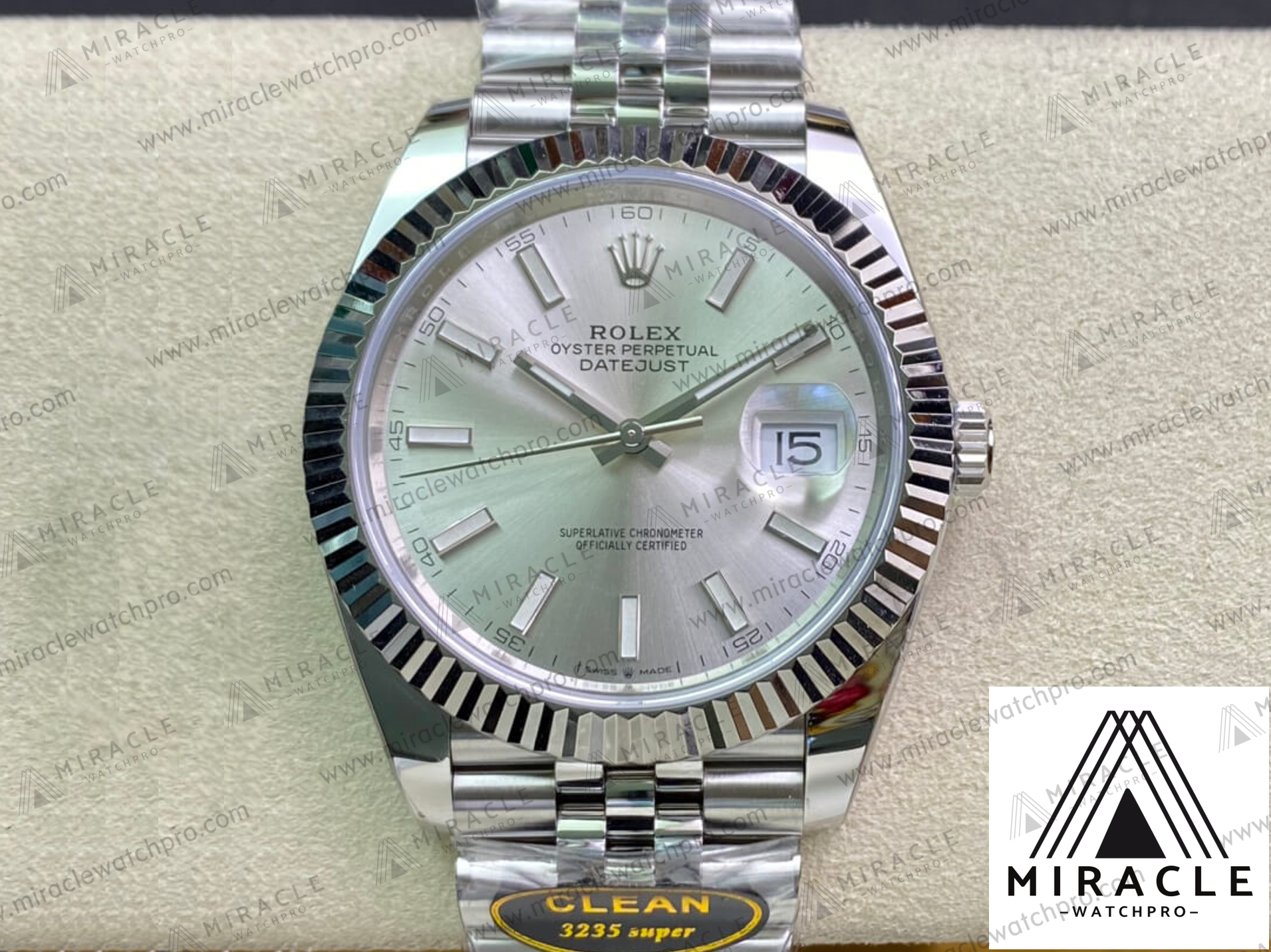 ROLEX-DATEJUST-REF.M126334-0004-ELITE CLONE-41MM-Replica Watch