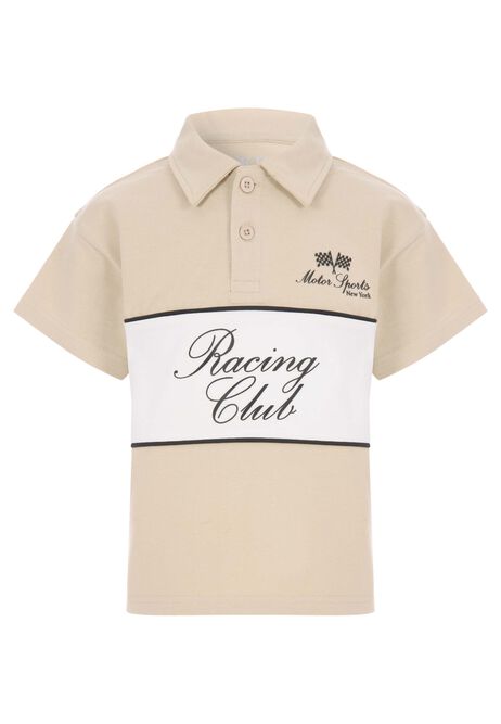 Younger Boys Stone Racing Club Polo Shirt
