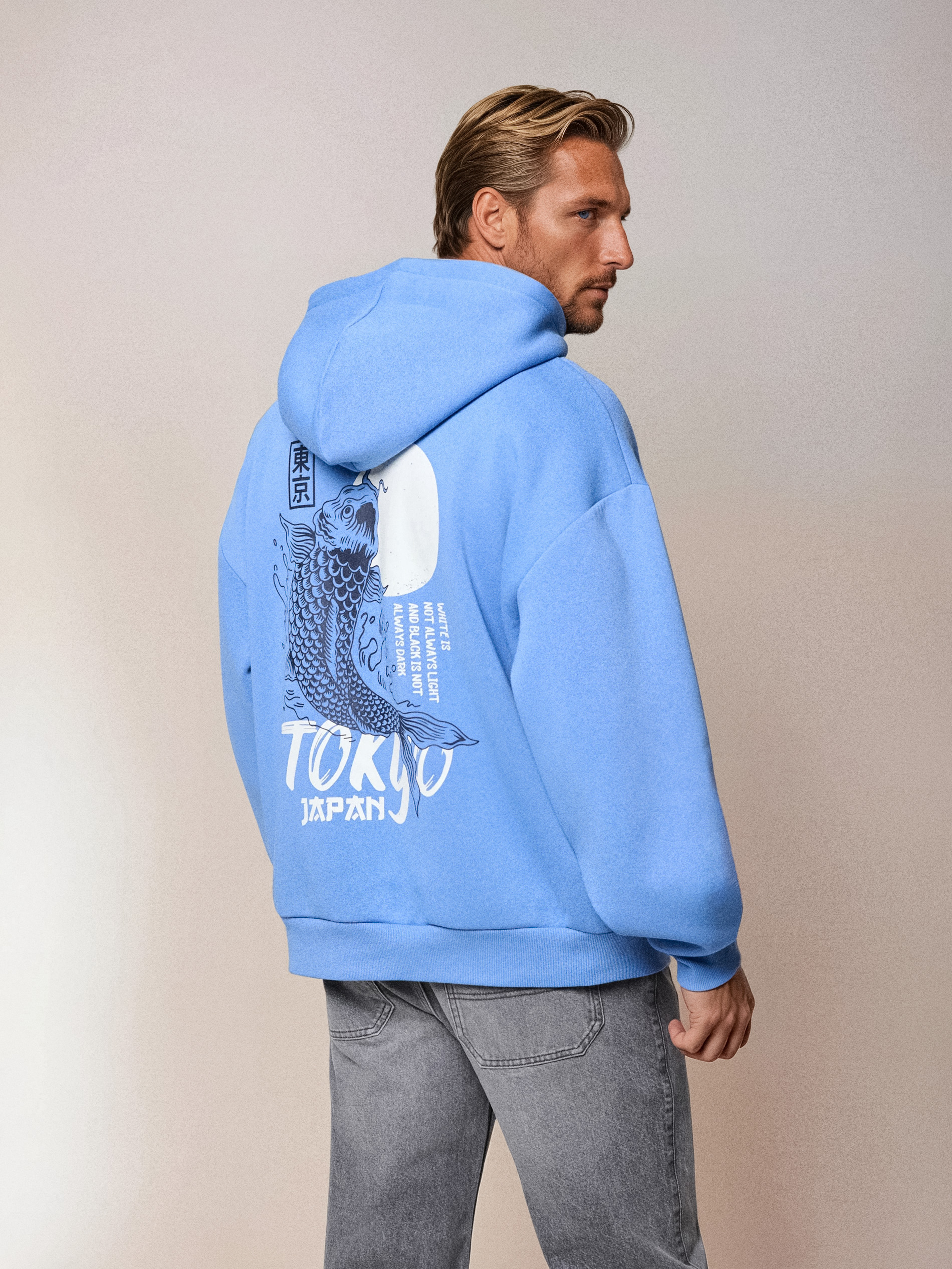 Bluza hoodie z nadrukiem