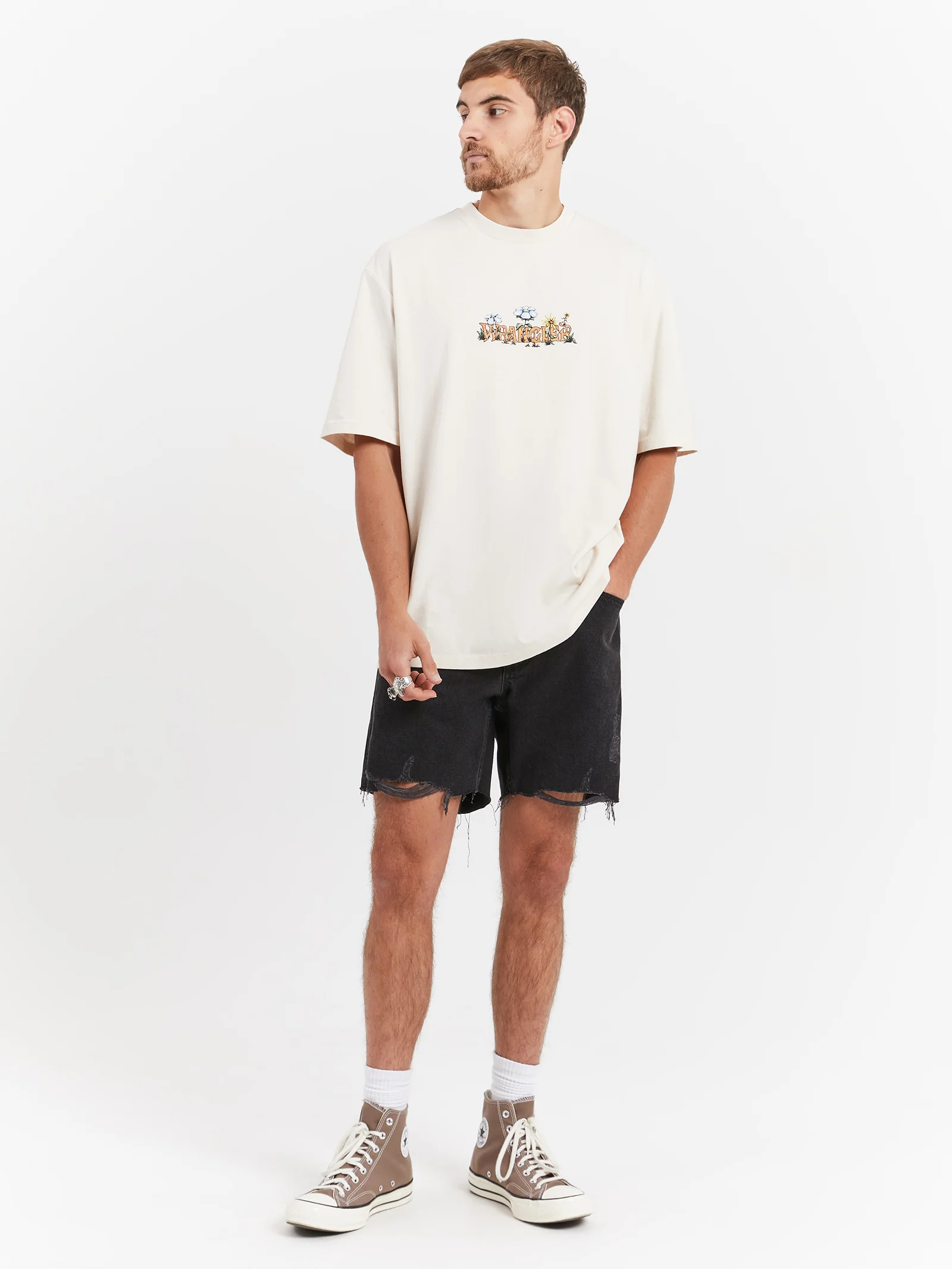 Flowers Slacker T-Shirt