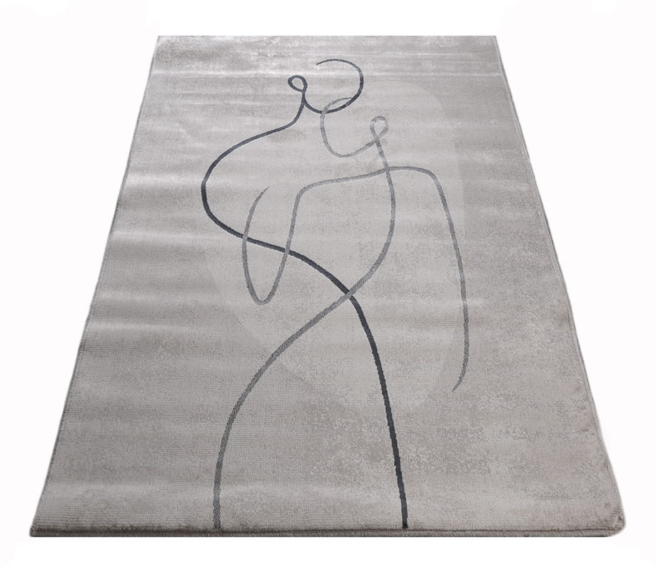 Dywan z wiskozy Alex impresja 100 cm x 140 cm