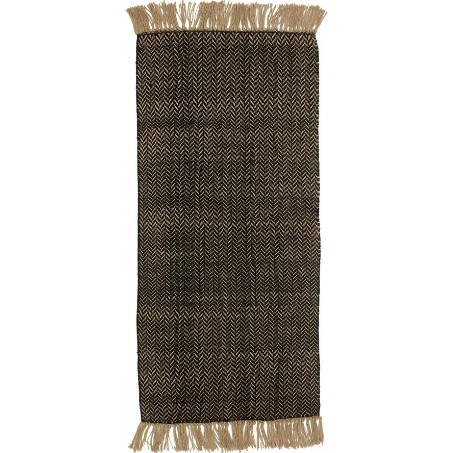 Kwantum Vloerkleden | Vloerkleden Woonkamer | Vloerkleed Buna  Naturel Zwart