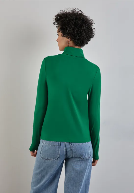 Shirt mit Rollkragen