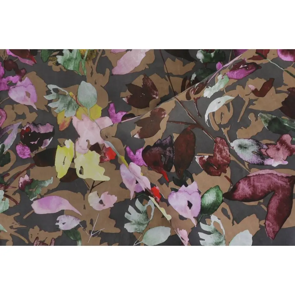 Dekbedovertrek Isabel - antraciet - 140x200/220 cm