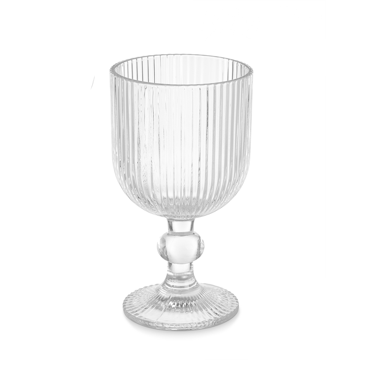 Copo de vinho RISCAS transparente com pé 26cl