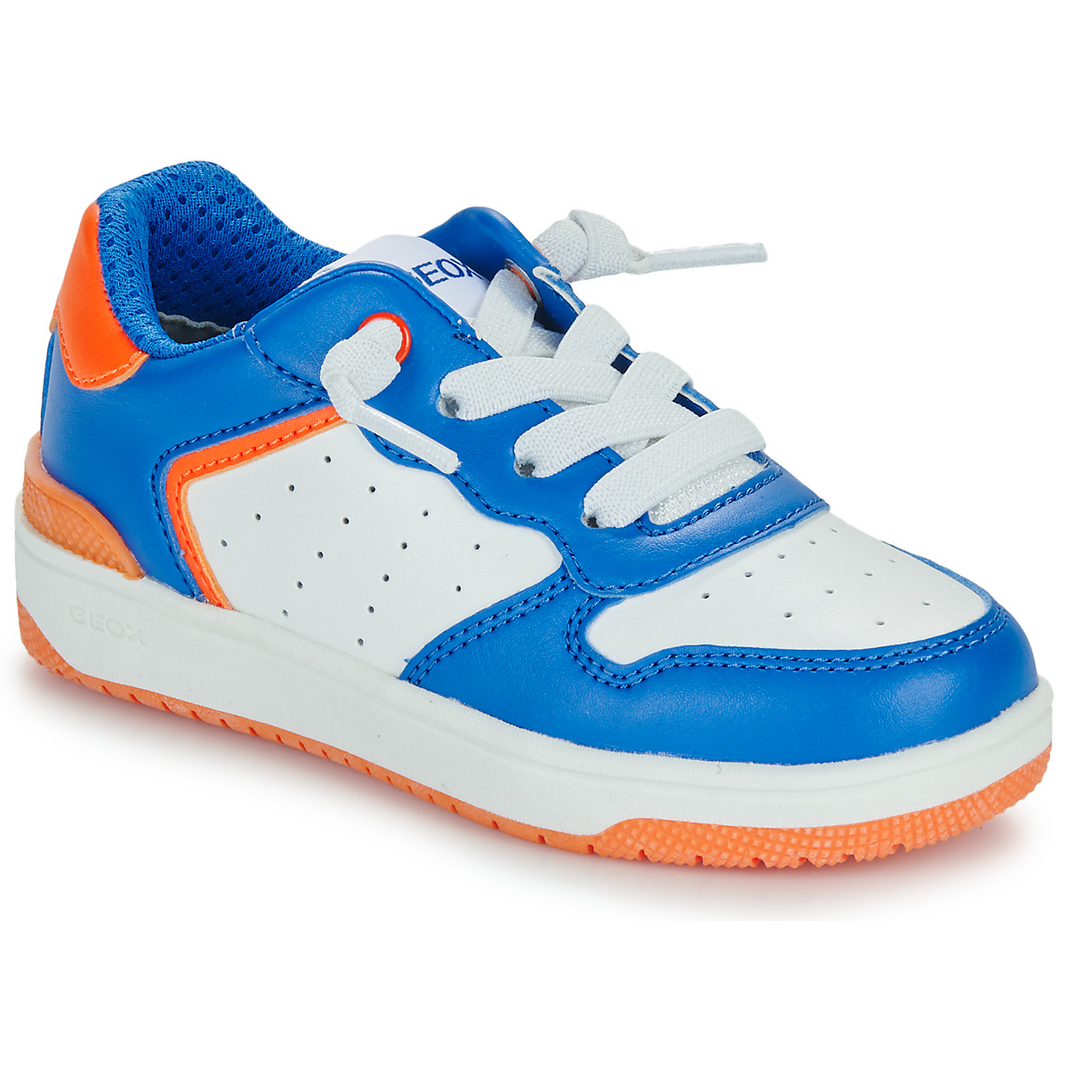 Geox - J WASHIBA BOY - White / Blue / Orange