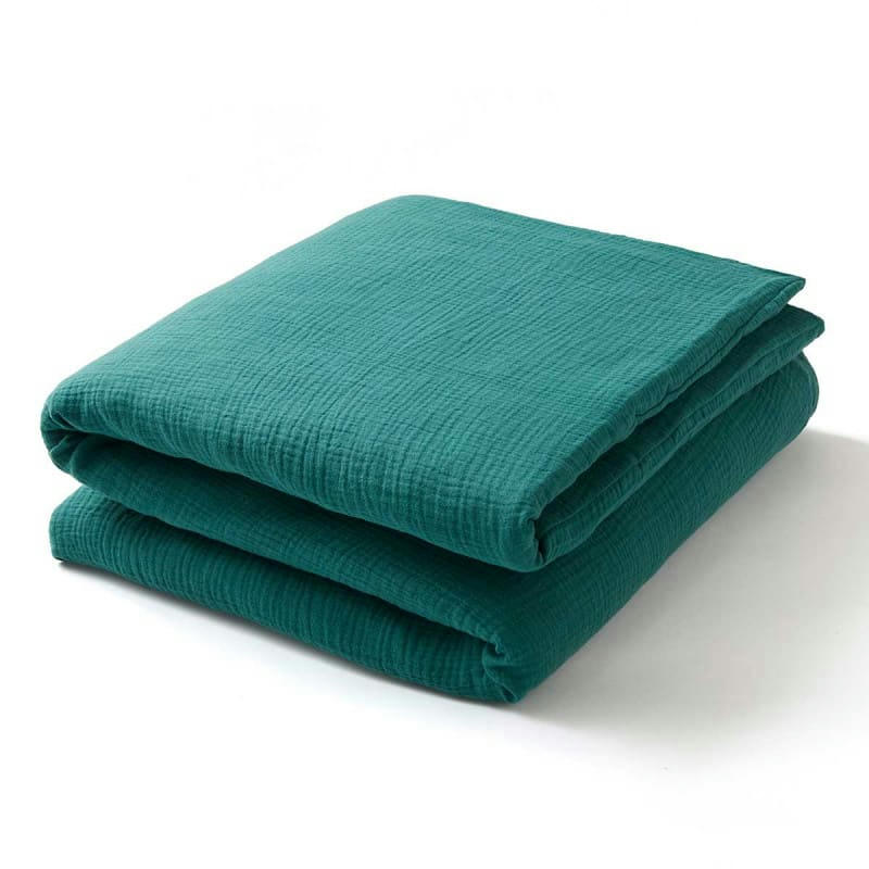 - Housse de couette bébé vert sapin (100x140cm)