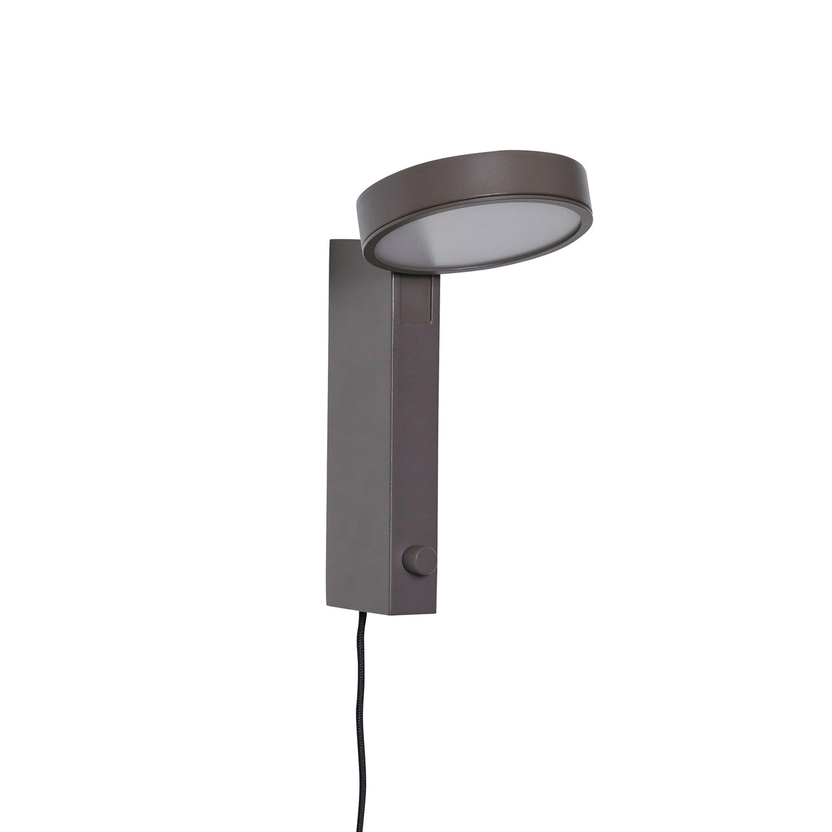 Hübsch wandlamp Crea - ijzer/polycarbonaat - 20x12xh20cm, integreret