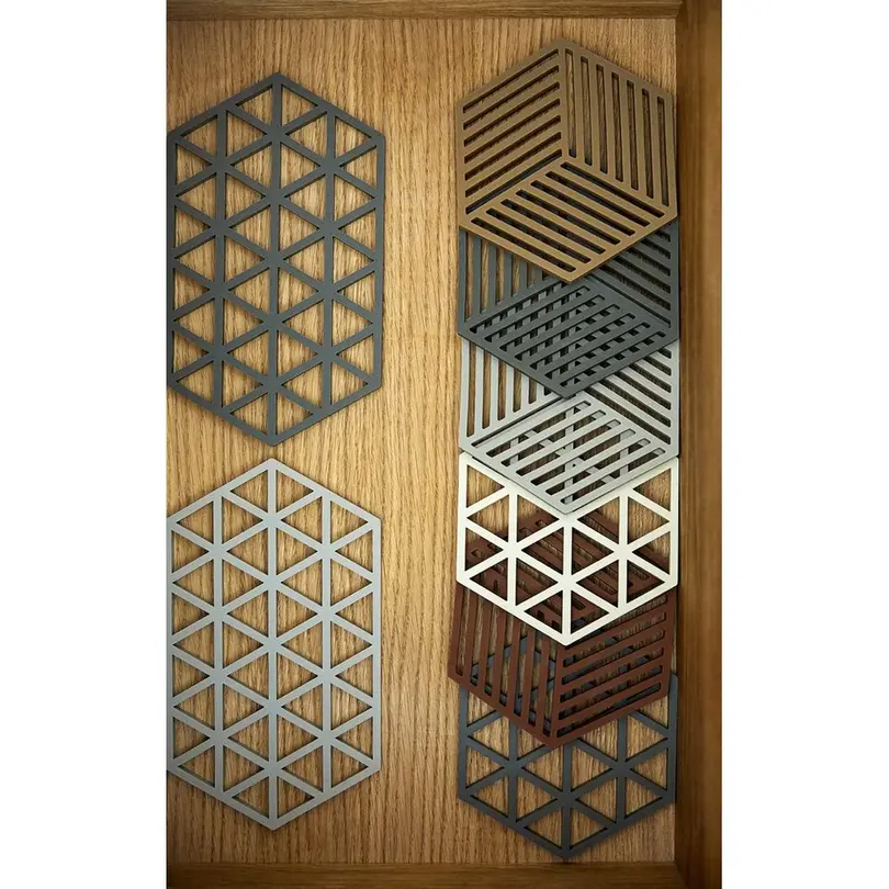 Untersetzer Hexagon