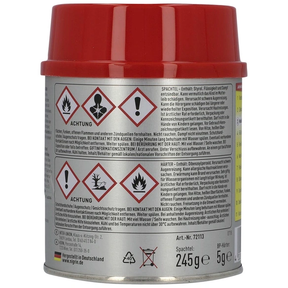 Glasfaserspachtel, 250 g