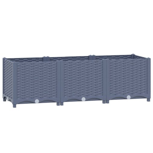 NNEVL Raised Bed 120x40x38 cm Polypropylene