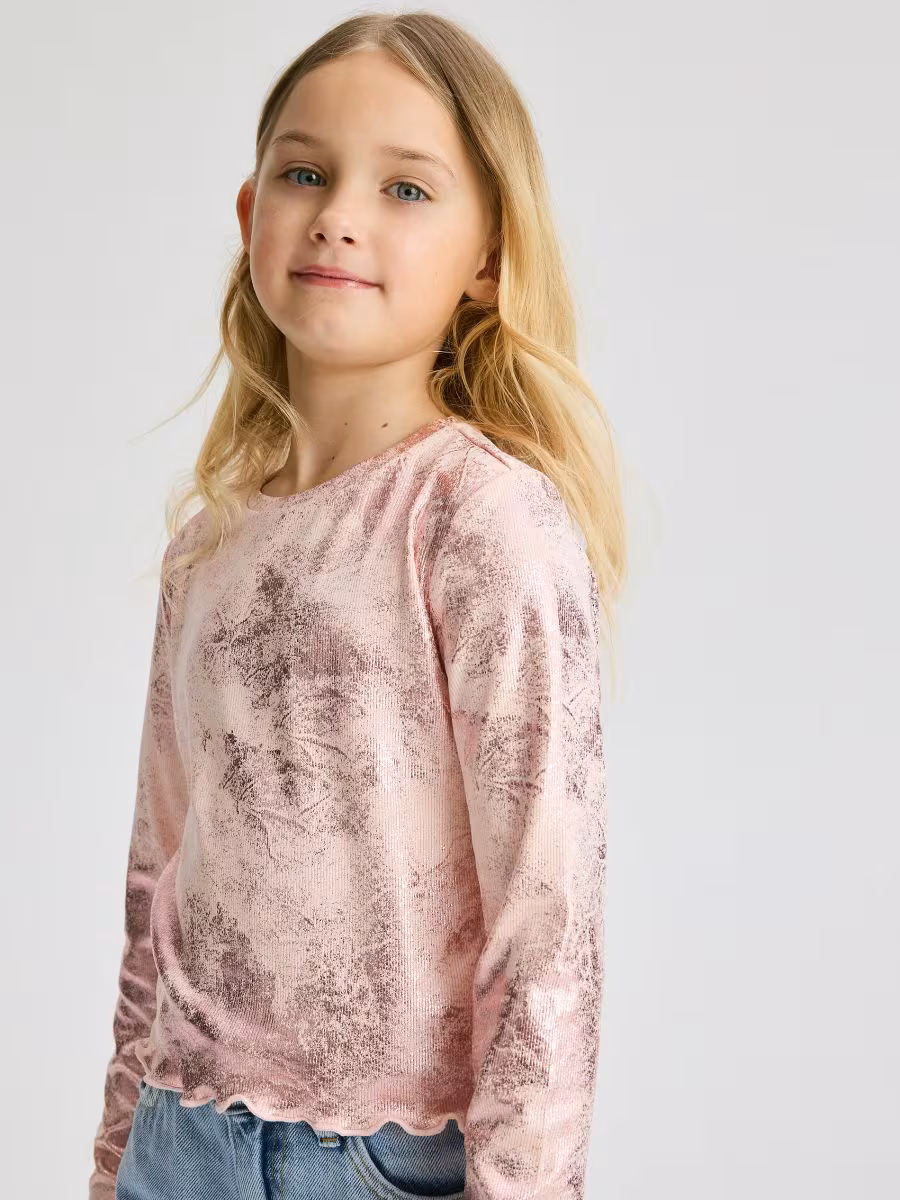 Metallic Effect T-Shirt