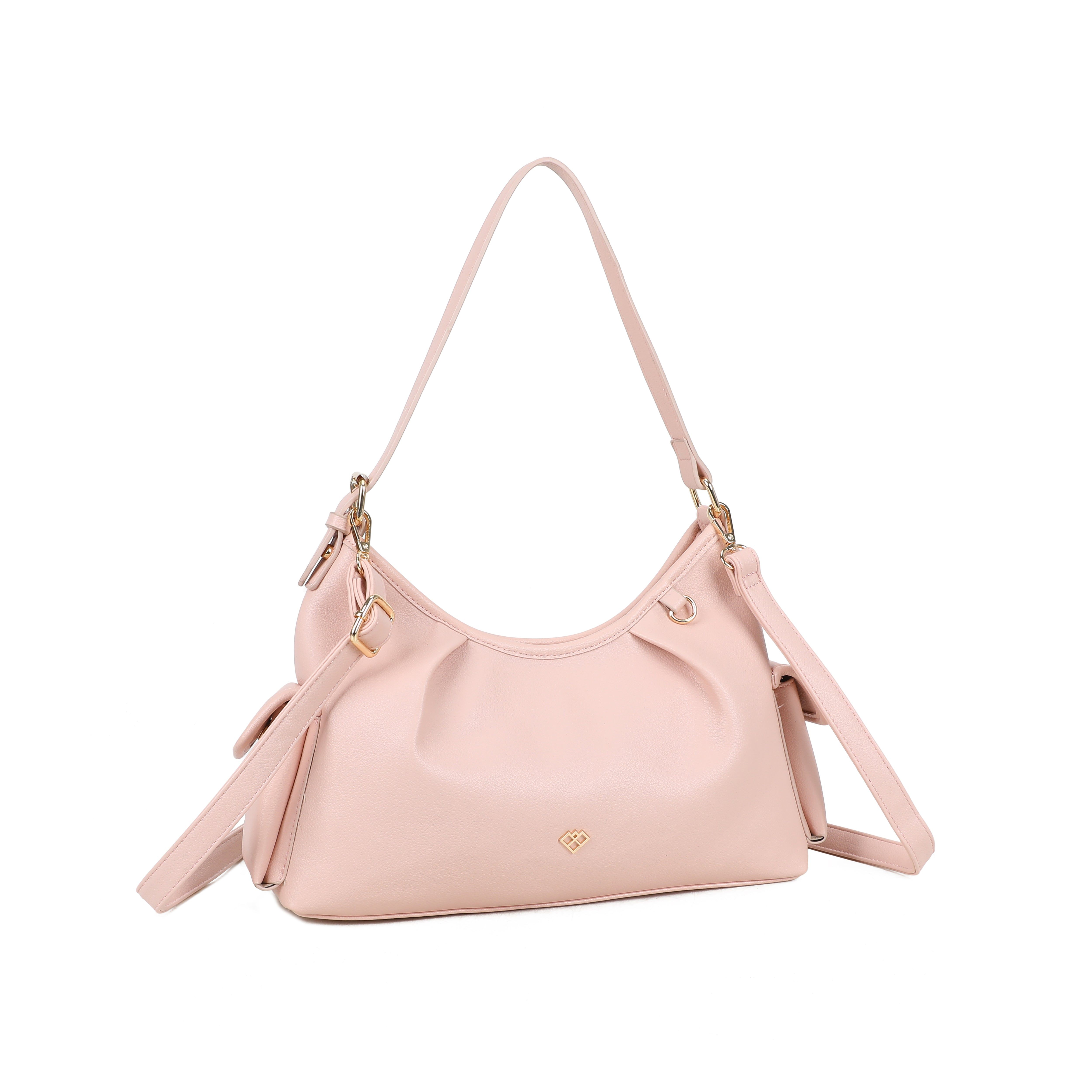 JFY Zip Top Closure Adjustable Should Handle Shoulder Bag