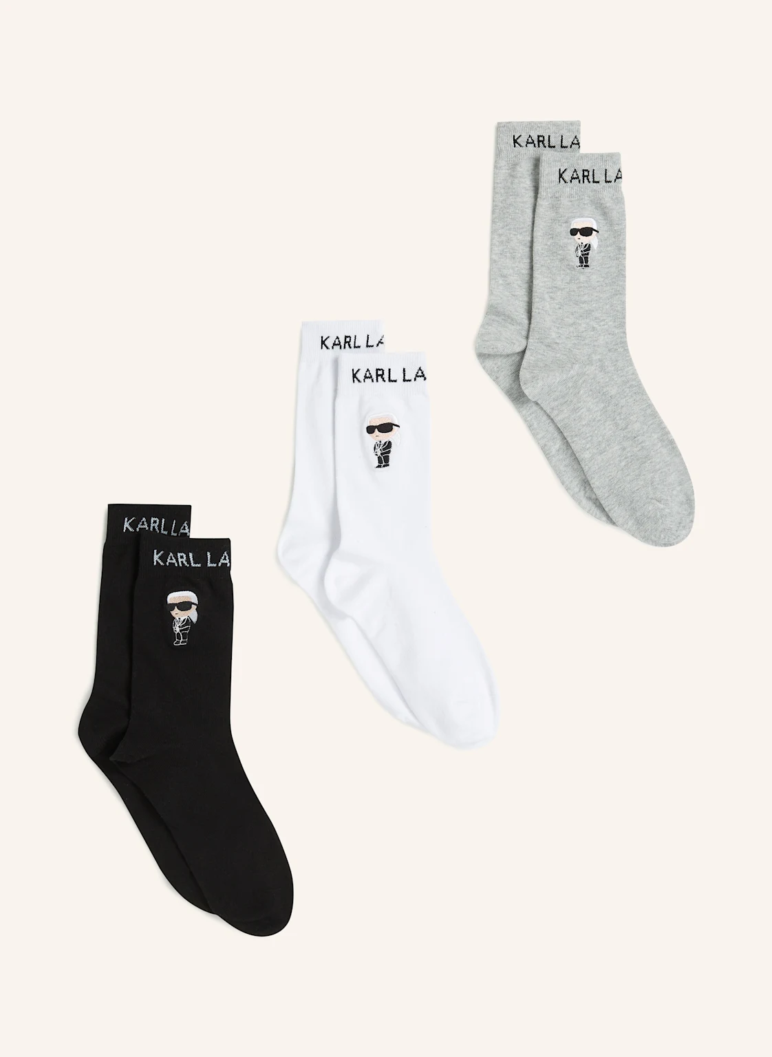 KARL LAGERFELD 3er-Pack Socken