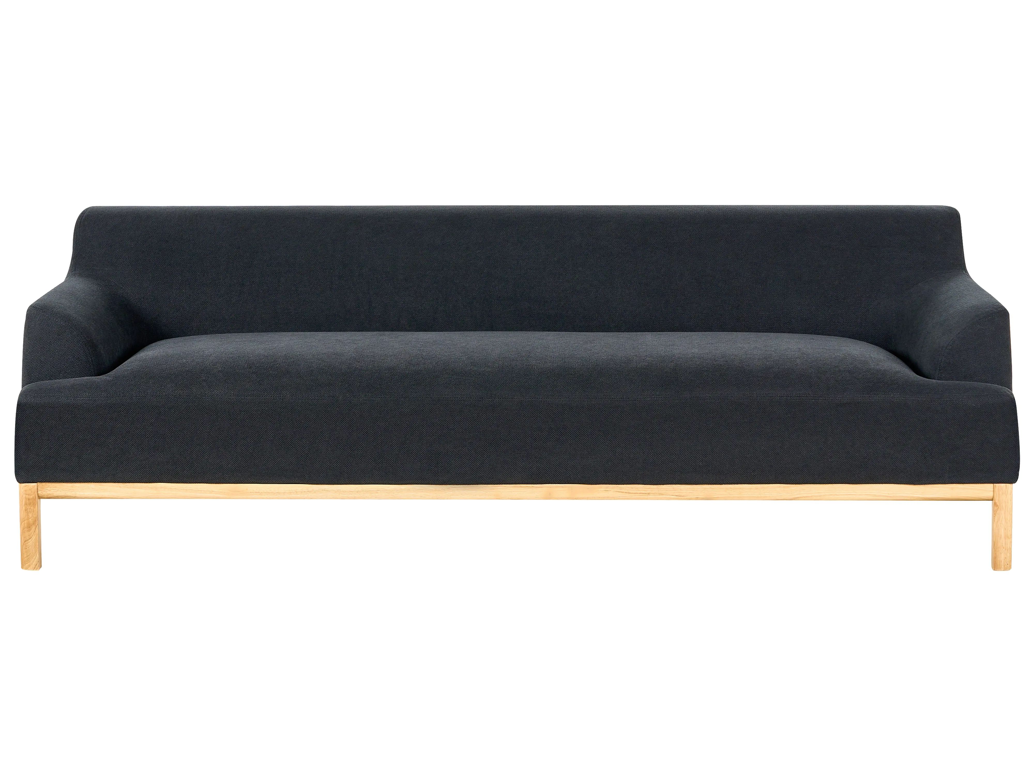 Sofa 3 Seater SOSJO Fabric Black