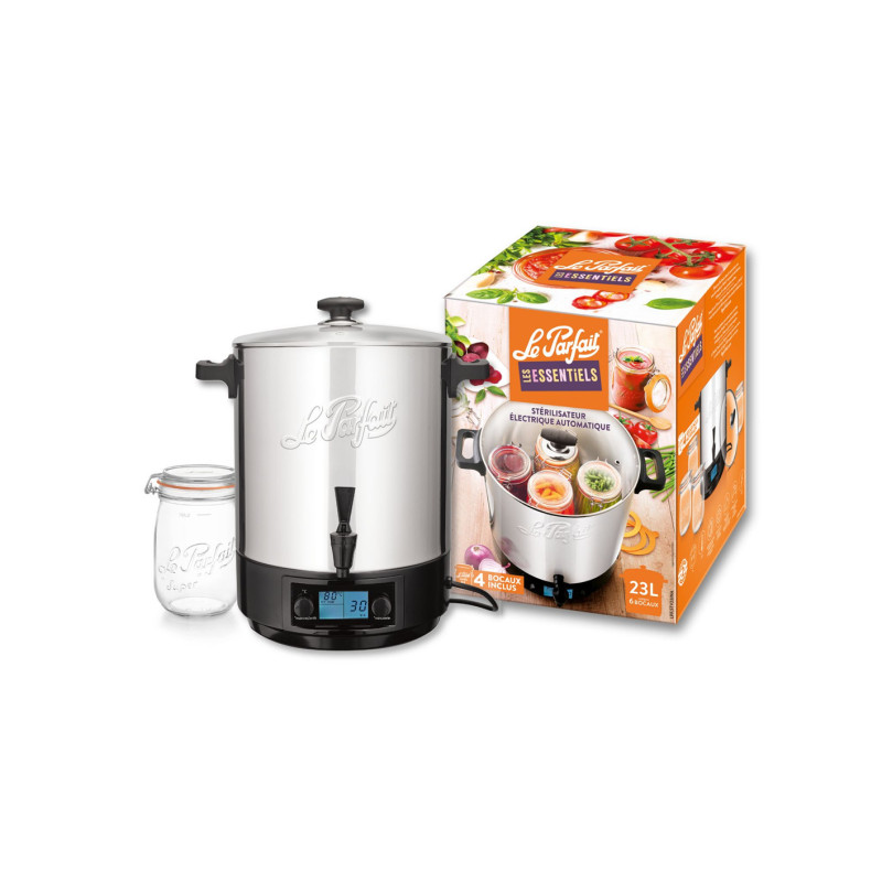 Stérilisateur électrique inox 23 L LE PARFAIT