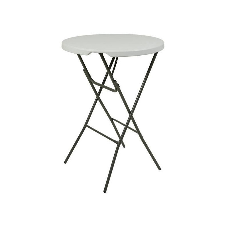 Table pliante Ø 80 x 110 cm