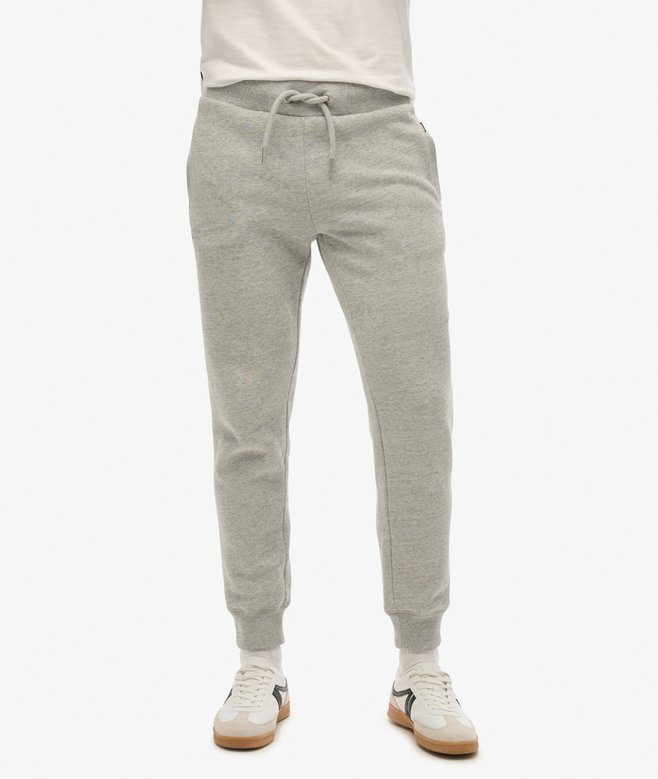 Organic Cotton Vintage Logo Embroidered Joggers