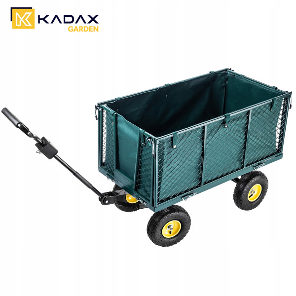 Kadax Wózek Ogrodowy Transportowy Przyczepka 450kg