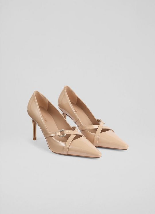 ChristieNeutral Crossover Strap Courts