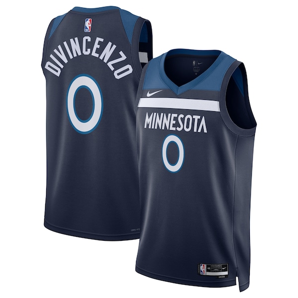 Donte DiVincenzo Minnesota Timberwolves Nike Unisex Swingman Jersey - Icon Edition - Navy