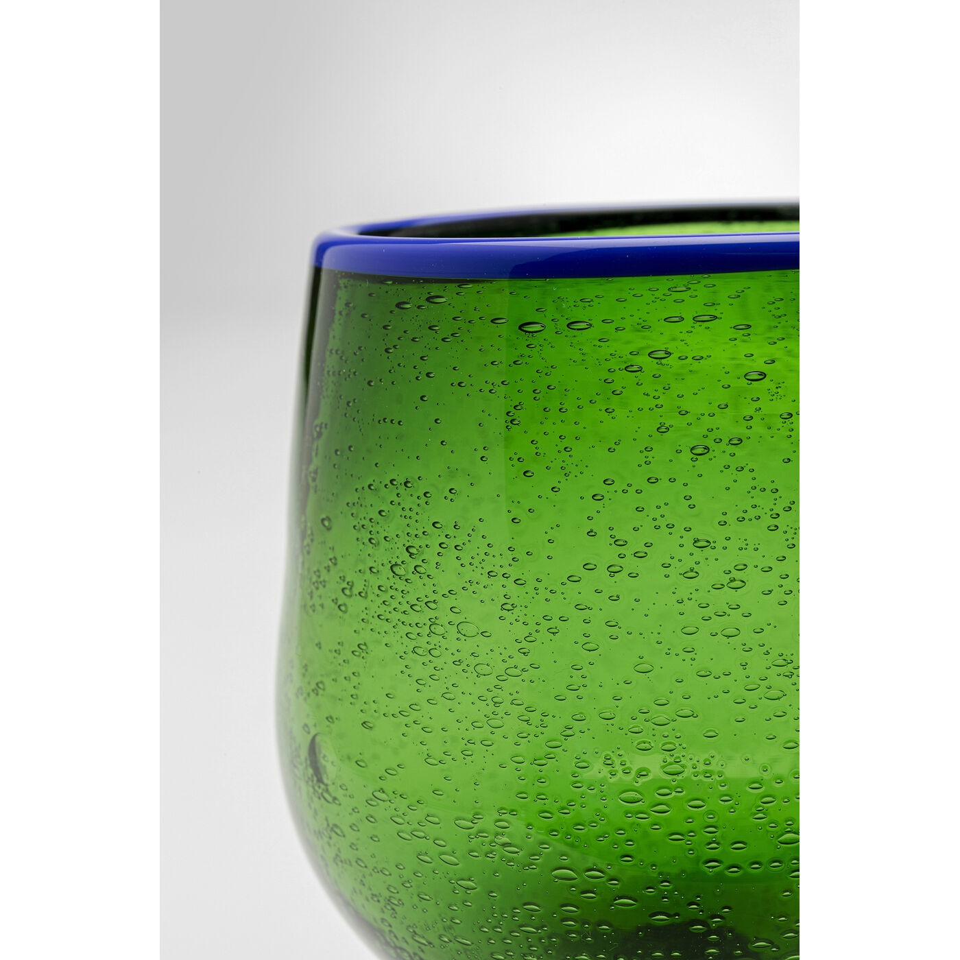 Wijinglazen Bubbles groen (4 set) Kare Design