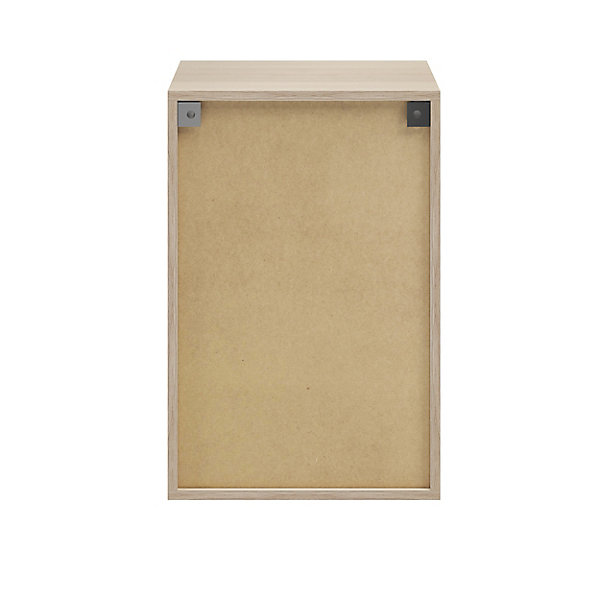 Caisson effet chêne GoodHome Atomia H. 75 x L. 50 x P. 35 cm