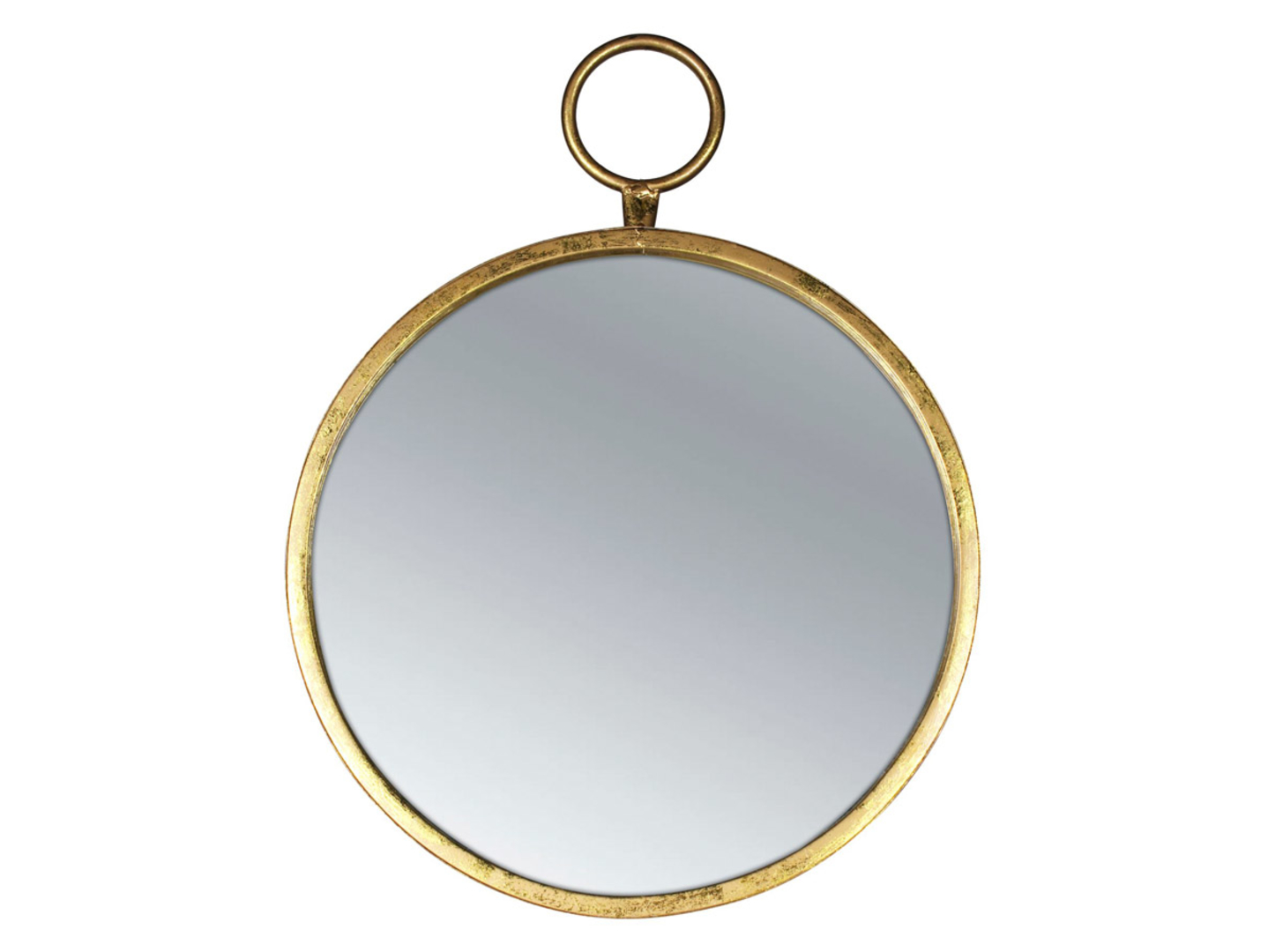 Lustro ścienne Brunei 40 cm złote