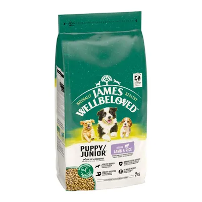 James Wellbeloved Puppy Junior Dog Hypoallergenic Lamb & Rice