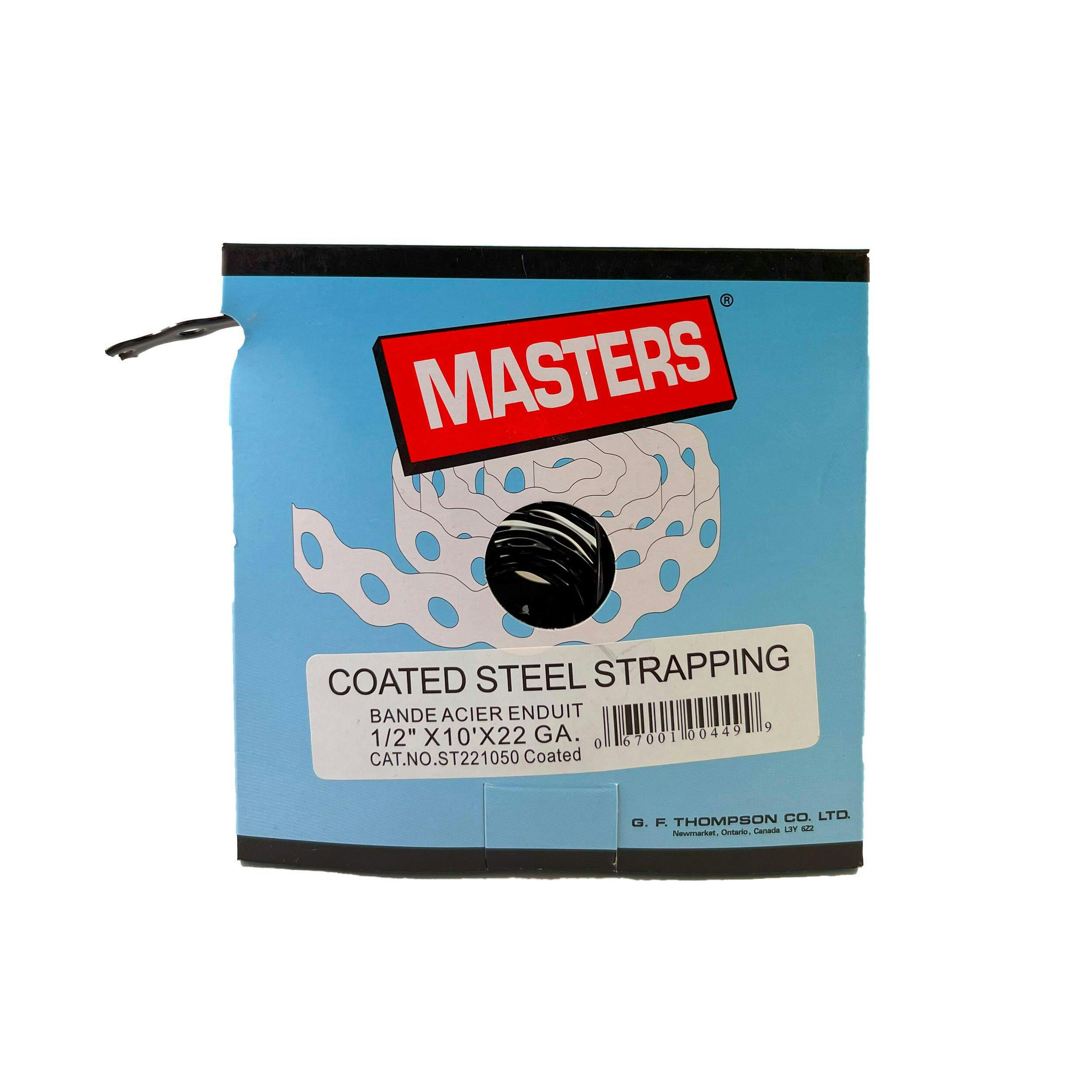 MASTERS Strapping Nylon Coated 22guage 1/2-in x 10-ft