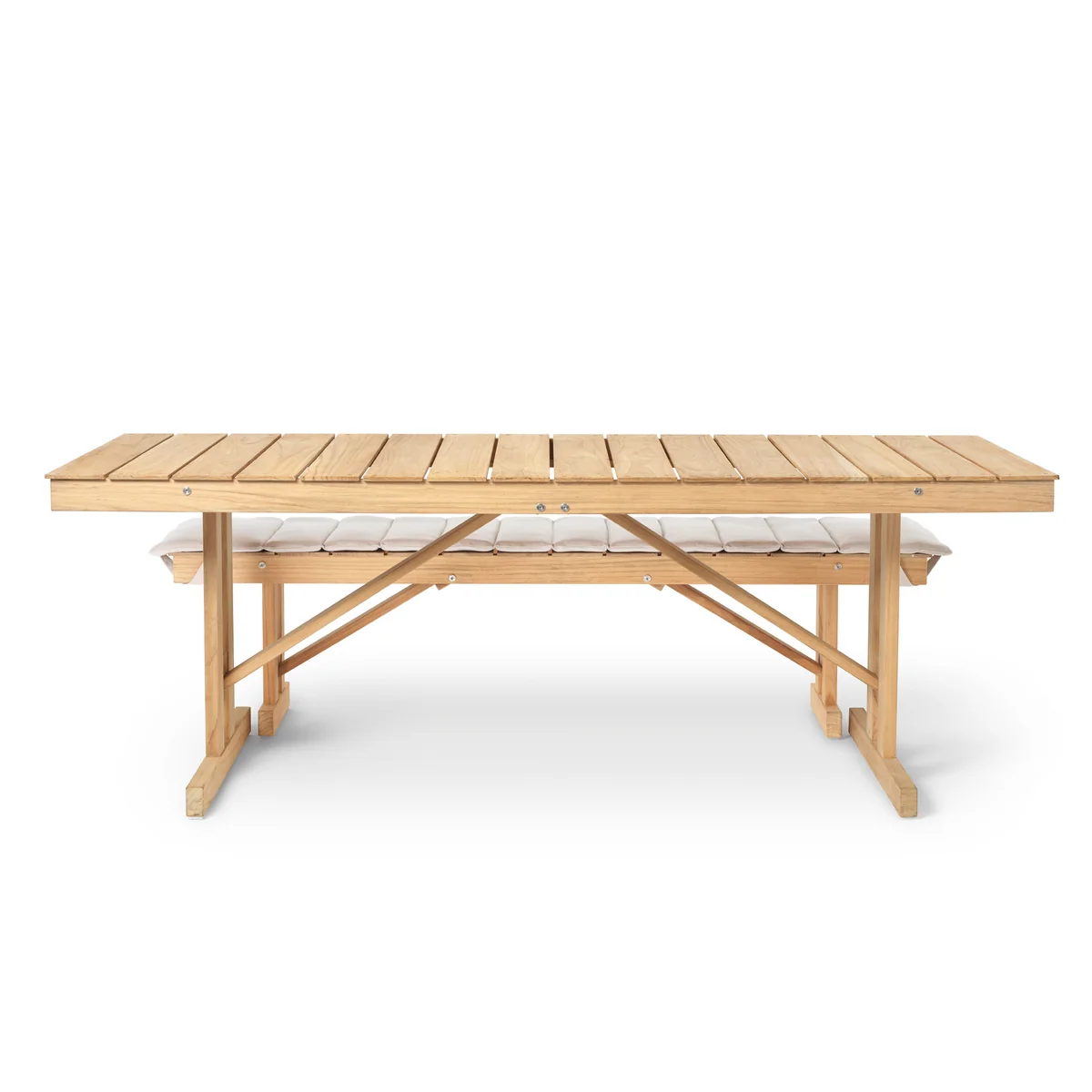 Carl Hansen - BM1771 Tisch 78 x 194,5 cm, Teak unbehandelt