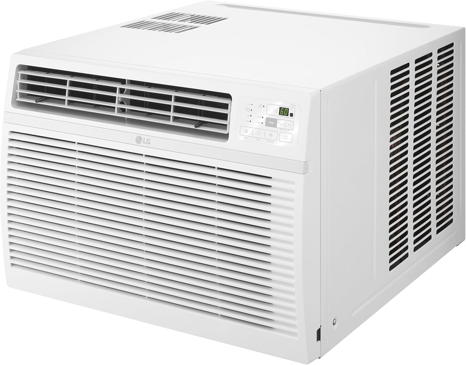 LG 8000 BTU Window Air Conditioners 2023 New Remote Control WiFi Enabled App Ultra-Quiet Washable Filter Cools 340 Sq. Ft for Small & Medium Room AC Unit air conditioner Easy Install White LW8017ERSM1