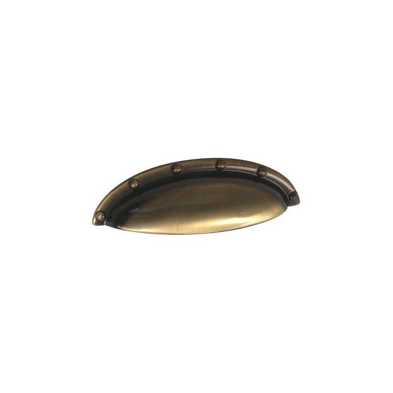 Poignée en zamac bronze 64 mm LINEA BERTOMANI
