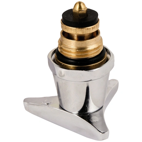 Sanitär-Oberteil, Messing, braun, 1/2