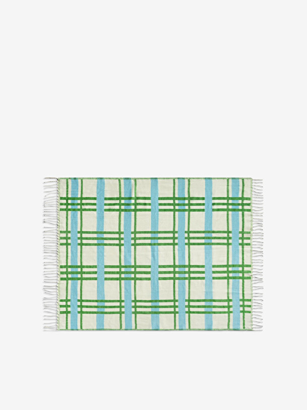 Plaid plano vert 130x200cm - &klevering vert