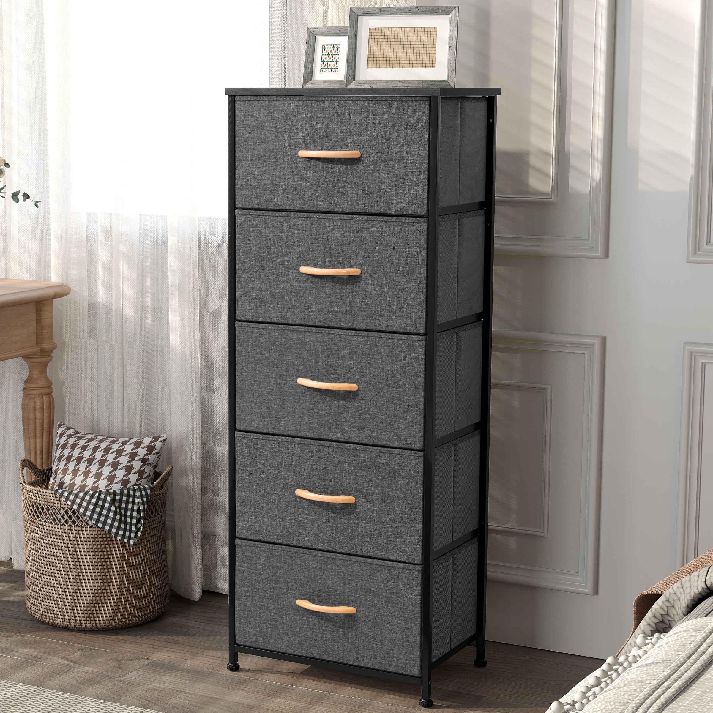 Pellebant 5 Drawers Vertical Storage Tower Organizer