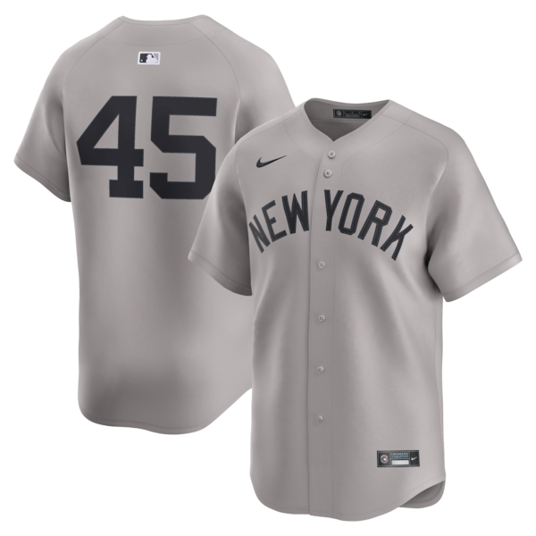 Gerrit Cole New York Yankees Nike Road Limited Player Jersey - Gray/White