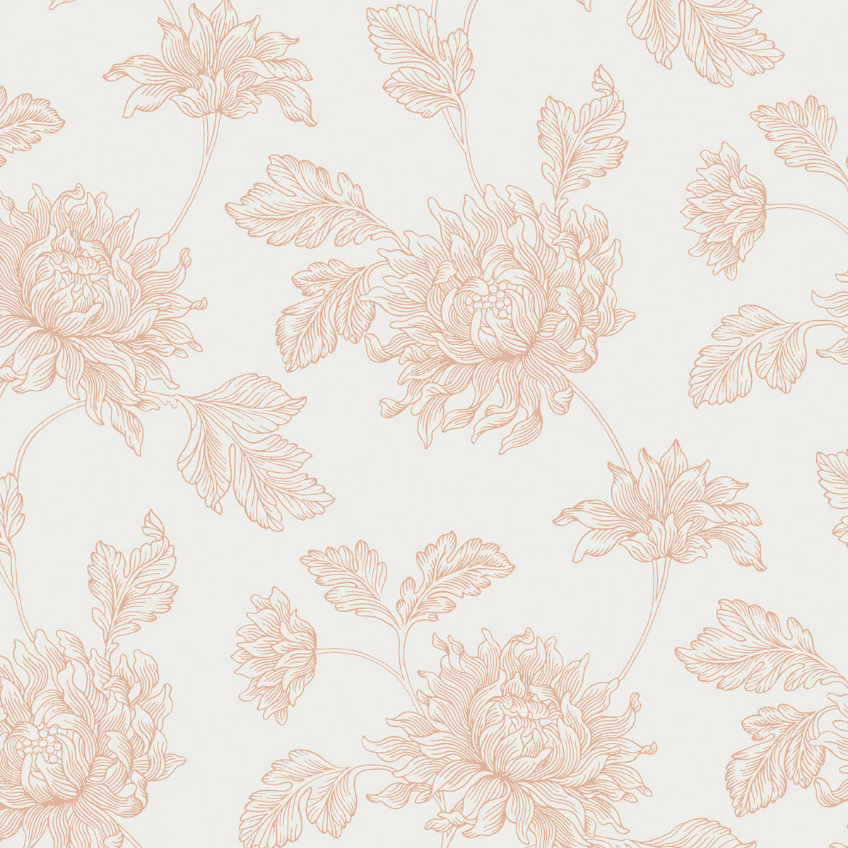 Laura Ashley Vliesbehang - Stratton Plaster Roze