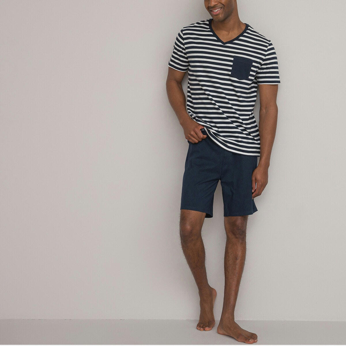 Pyjashort jersey de coton