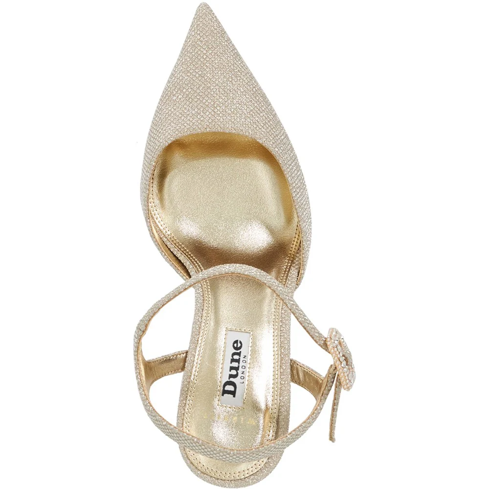 Dune Channel Wide Fit Court Shoes