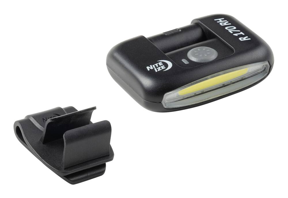 Nite Ize Radiant 170 Lumens Rechargeable Clip Light, Water-Resistant Outdoor Head Lamp & Task Light