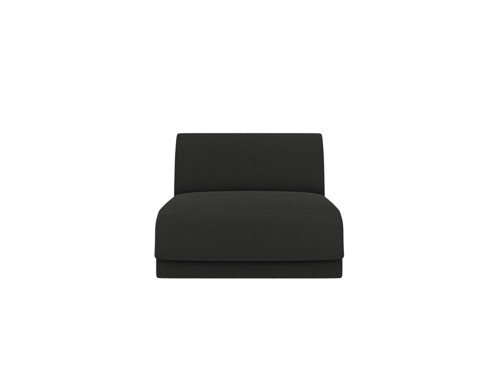 Micadoni Module Miley boucle zwart - 90x75x70cm