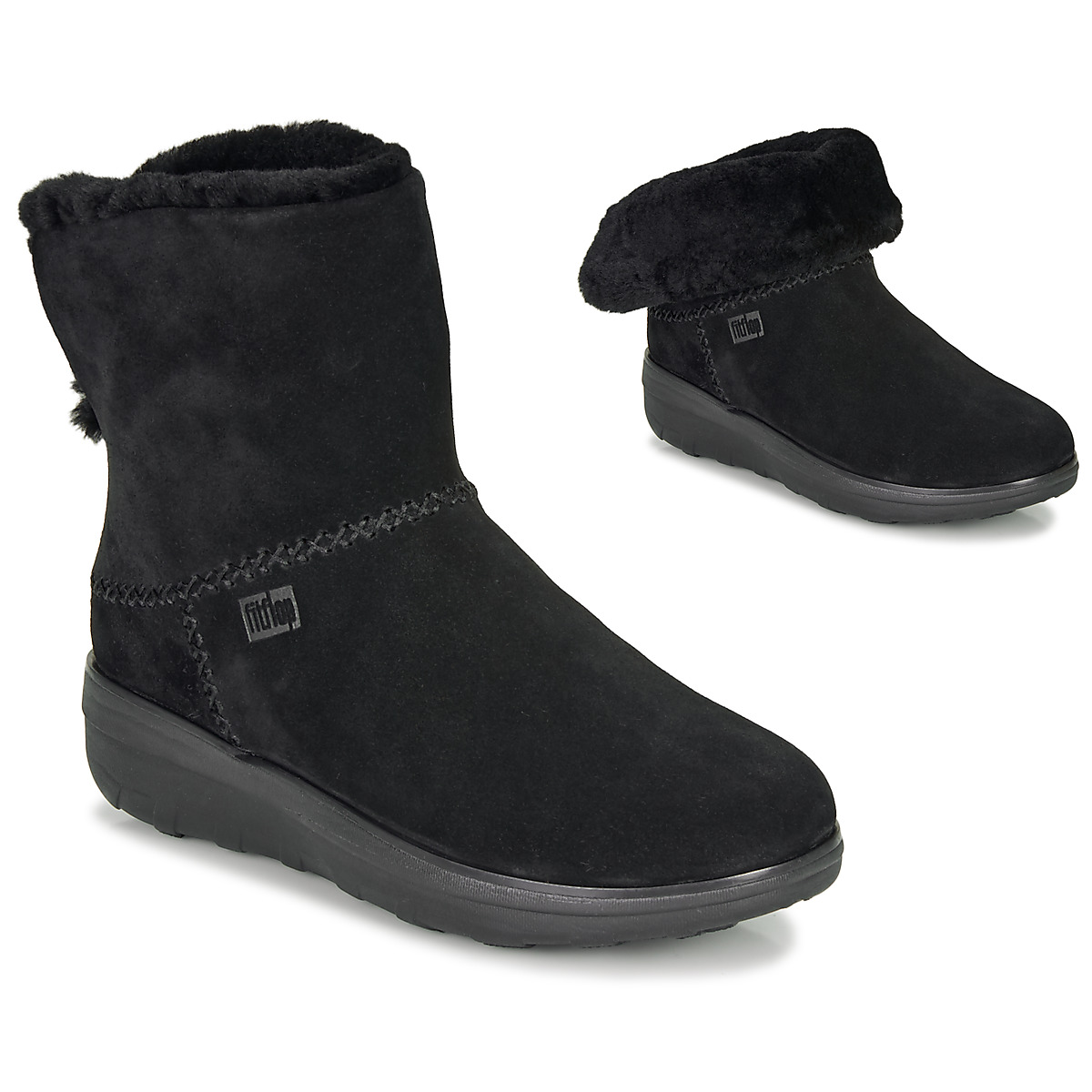 FitFlop - MUKLUK SHORTY III - Black