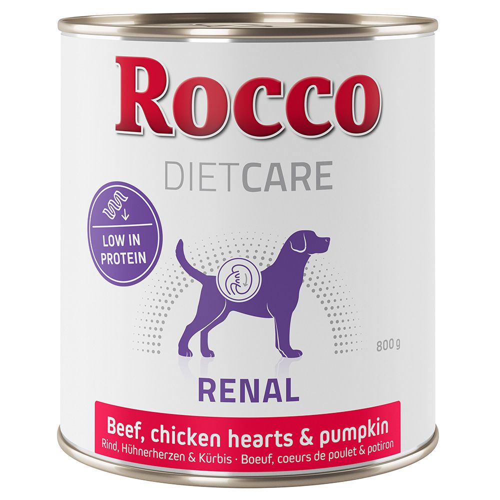 Rocco Diet Care Renal - Beef with Chicken Hearts & Pumpkin