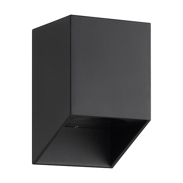 Applique murale NICO Square 12 Aluminium Noir mat, H.12IP54GU10 /NordluxExtérieur